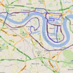 map of thames